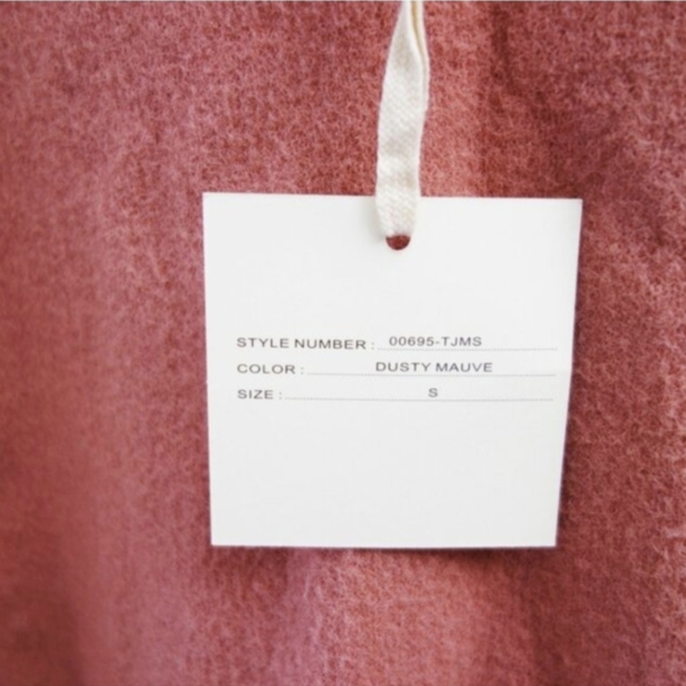 Marled by Reunited Dusty Mauve Crewneck Sweater Size Small NWT! - Picture 9 of 10